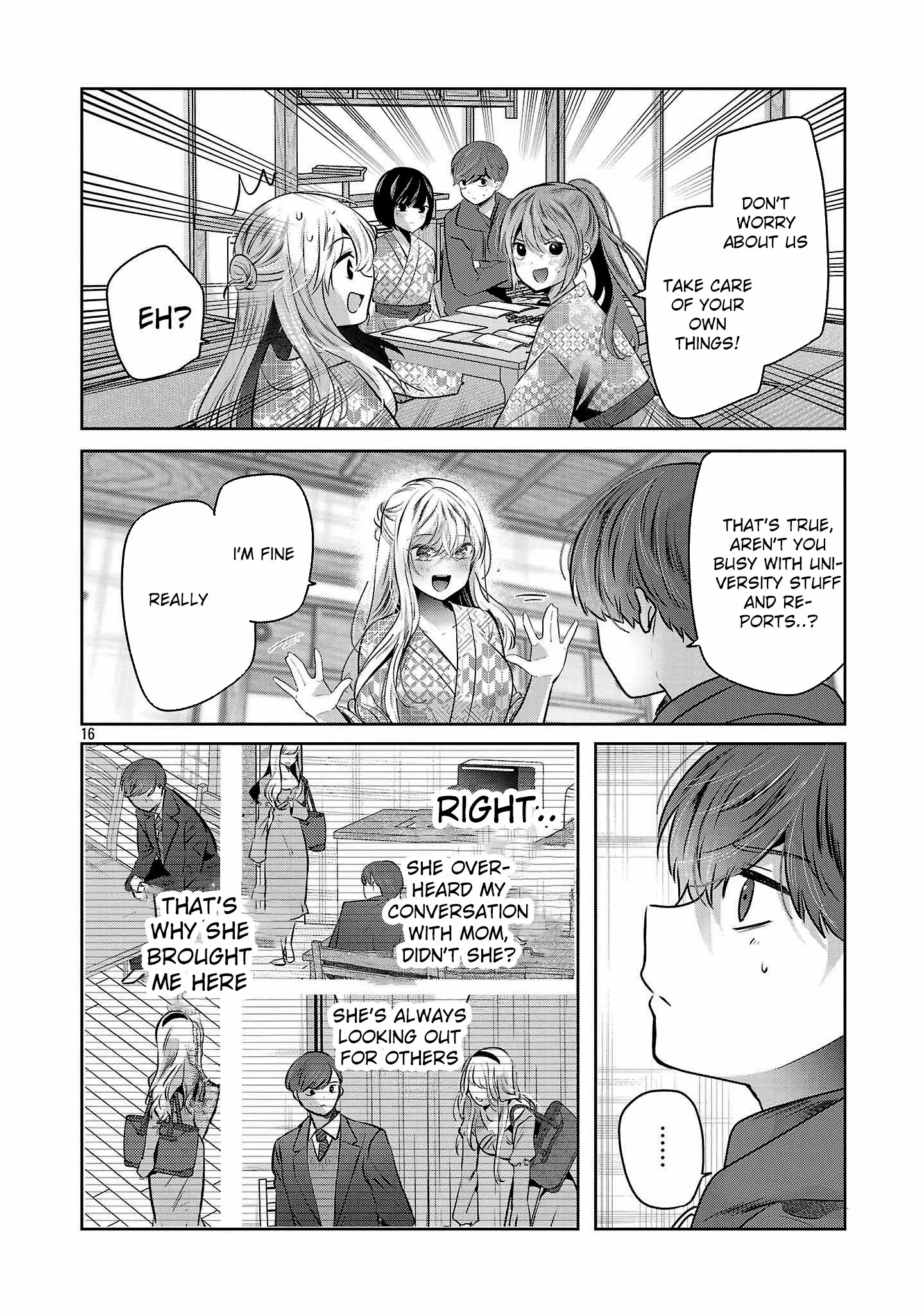Kimi ni Koisuru Sanshimai Chapter 43 page 19 - 