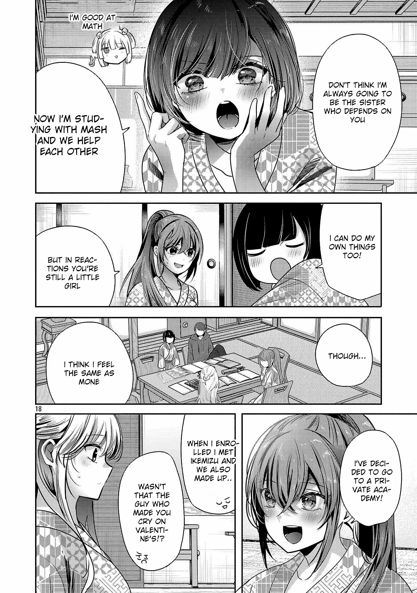 Kimi ni Koisuru Sanshimai Chapter 43 page 21 - 