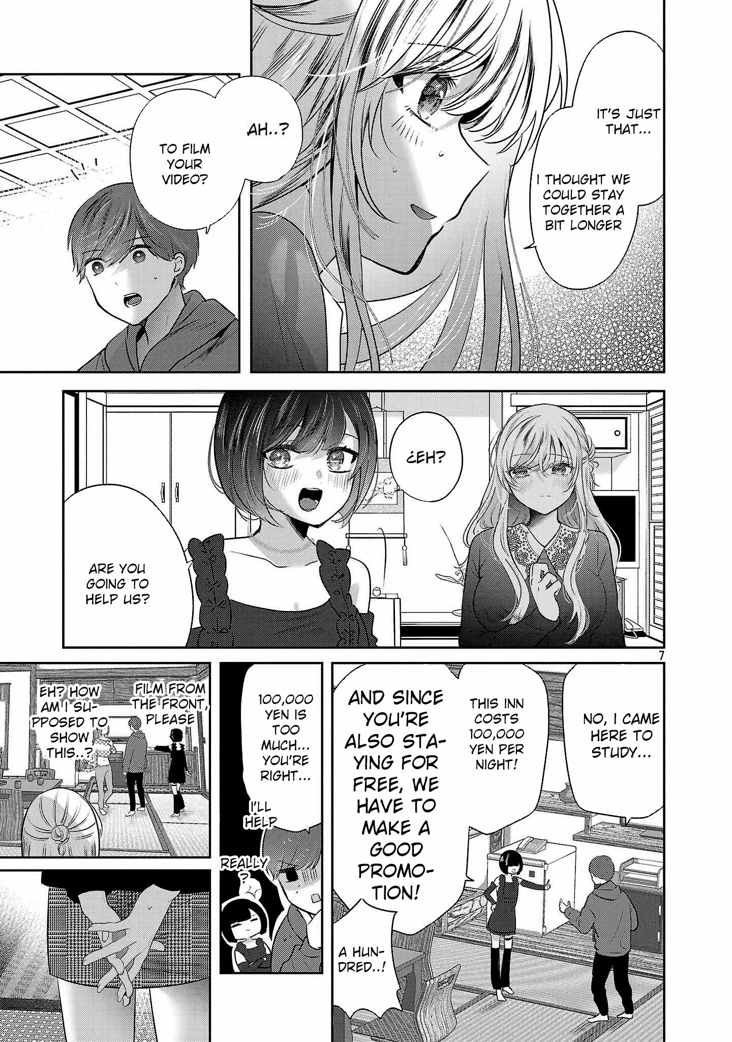 Kimi ni Koisuru Sanshimai Chapter 43 page 10 - 