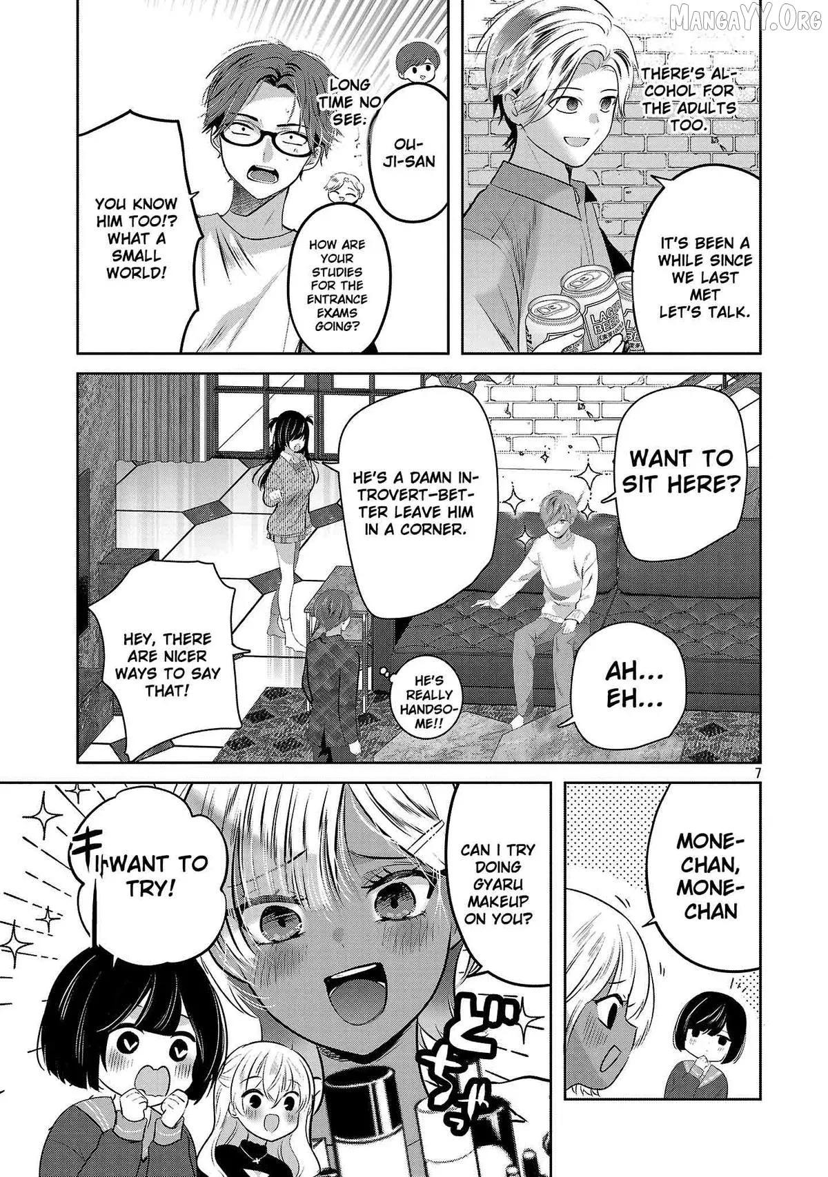 Kimi ni Koisuru Sanshimai Chapter 54 page 9 - 