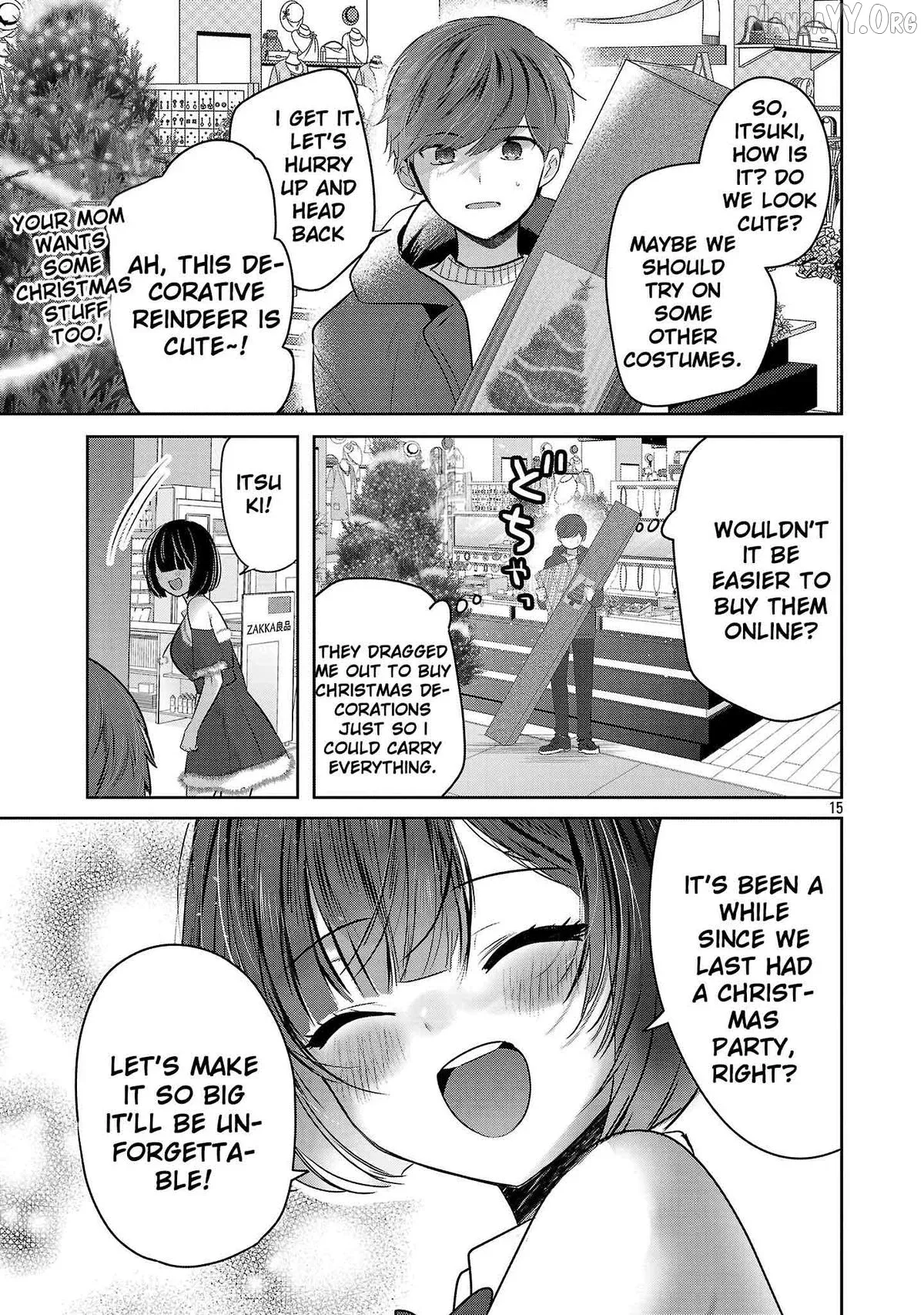 Kimi ni Koisuru Sanshimai Chapter 55 page 17 - 