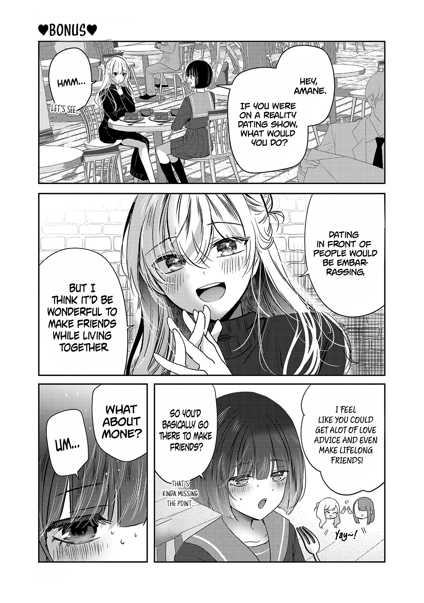 Kimi ni Koisuru Sanshimai Chapter 56.5 page 2 - 