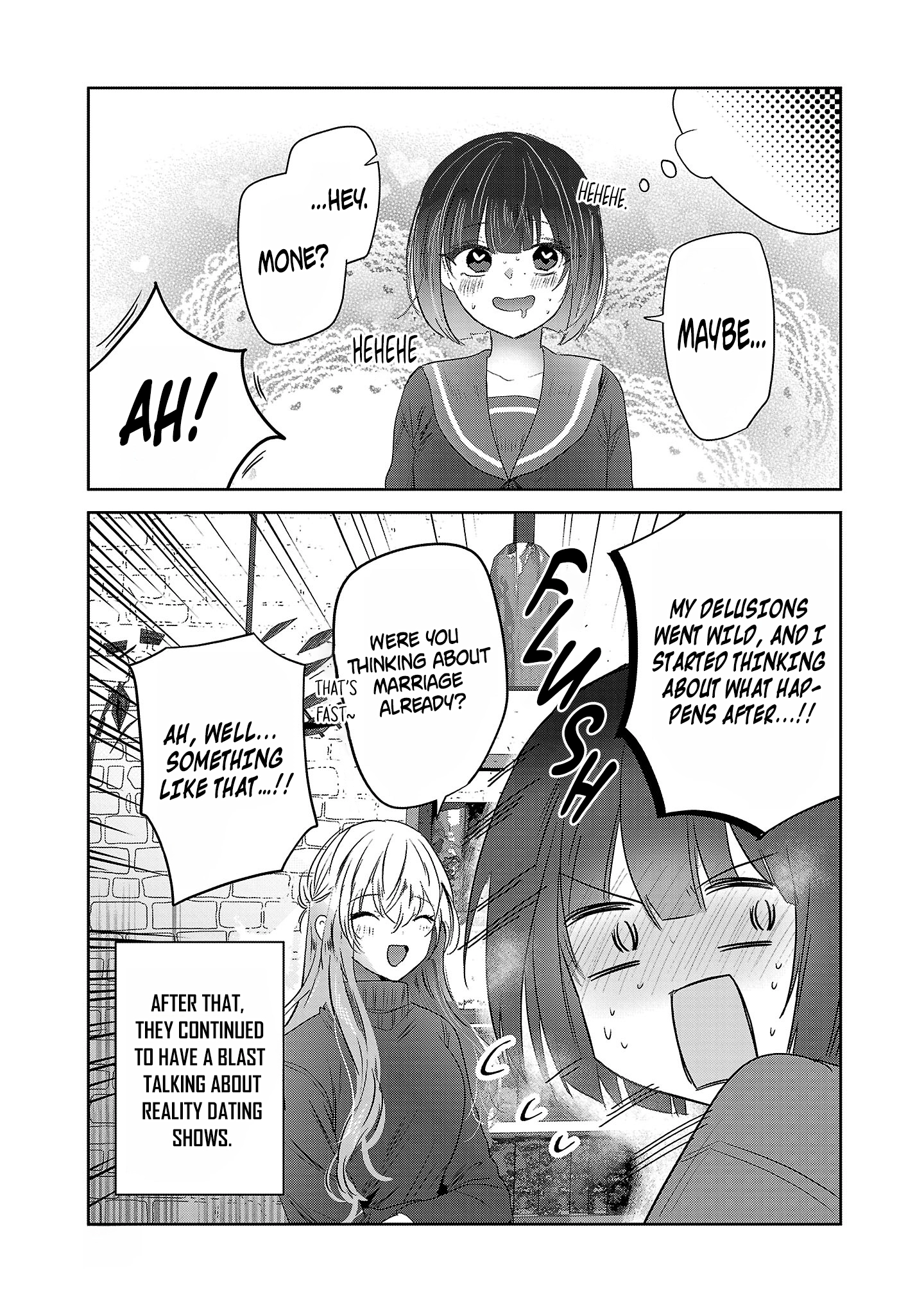 Kimi ni Koisuru Sanshimai Chapter 56.5 page 6 - 