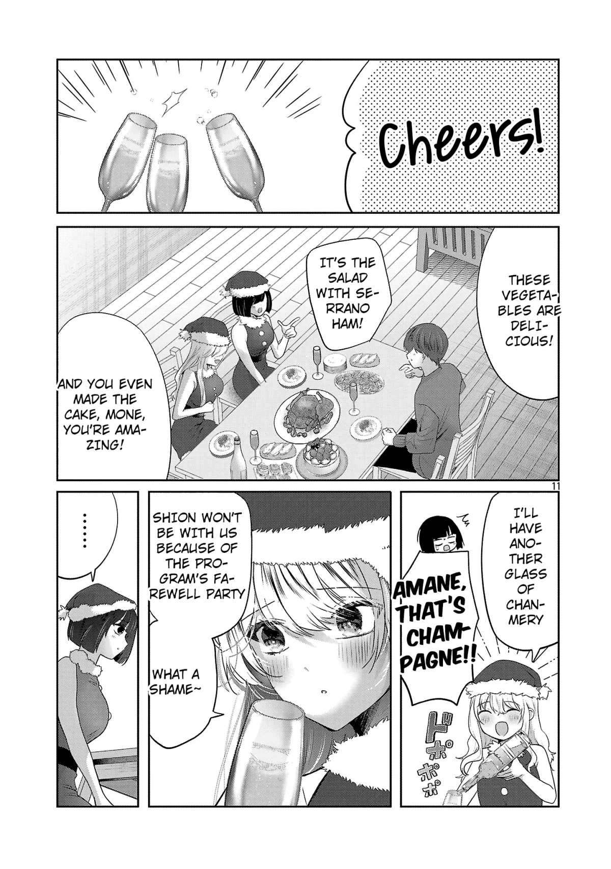 Kimi ni Koisuru Sanshimai Chapter 56 page 13 - 