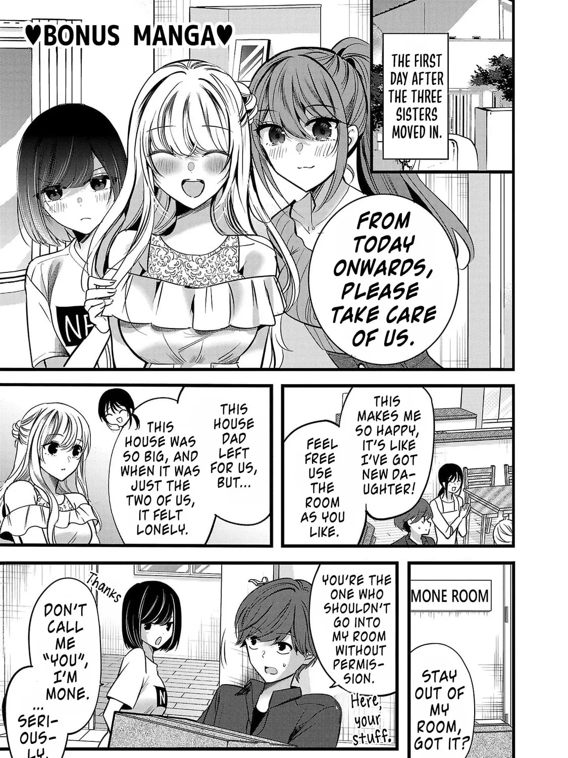 Kimi ni Koisuru Sanshimai Chapter 6.5 page 1 - 