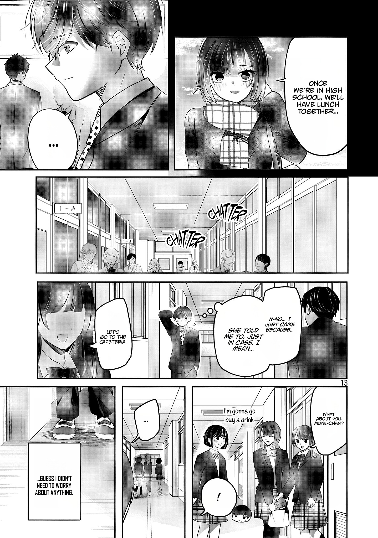 Kimi ni Koisuru Sanshimai Chapter 65 page 14 - 