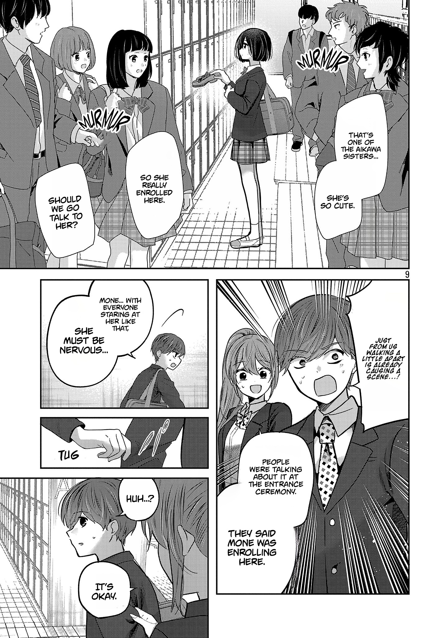 Kimi ni Koisuru Sanshimai Chapter 65 page 10 - 