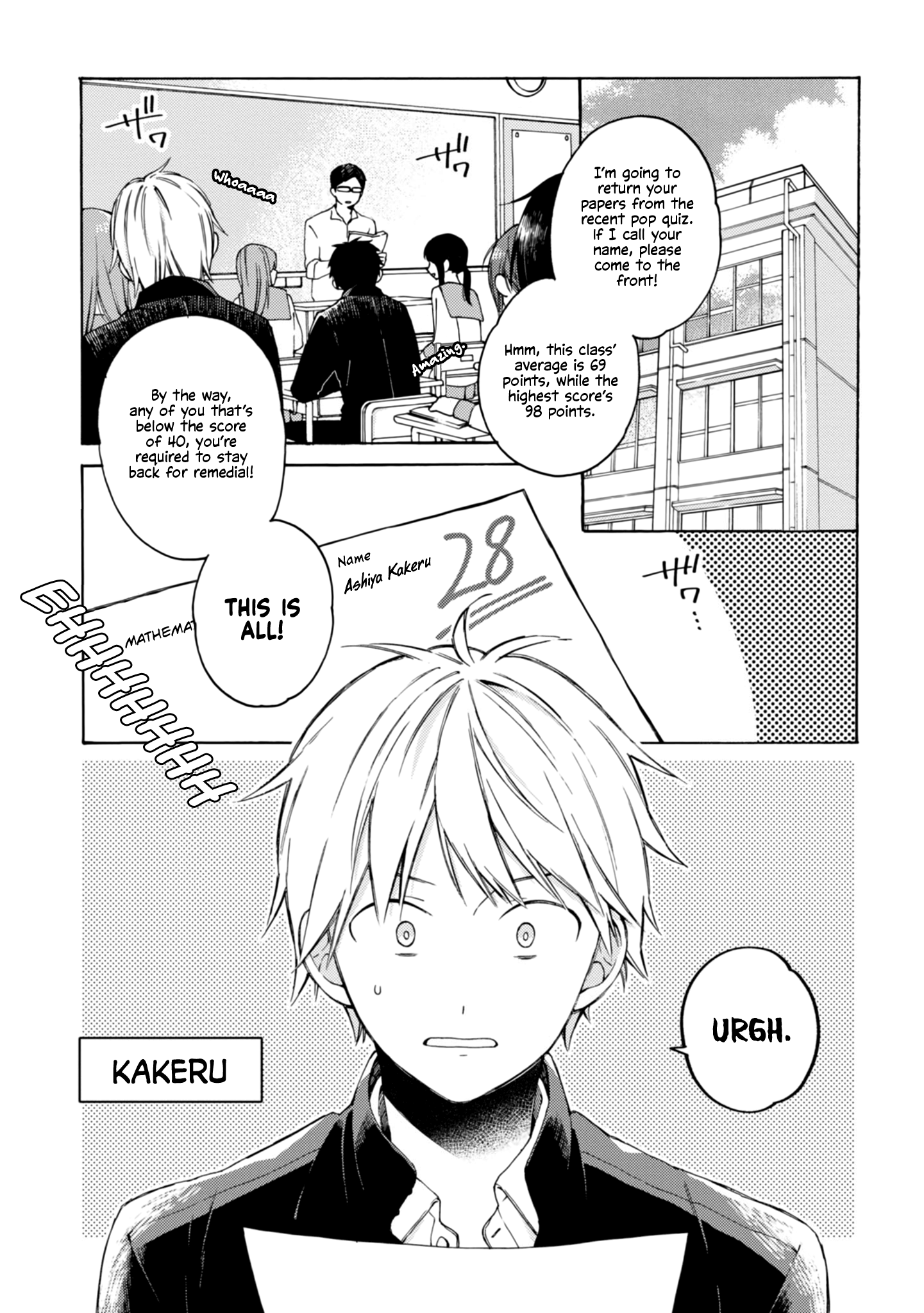 Kimi ni wa Todokanai Chapter 1 page 3 - 