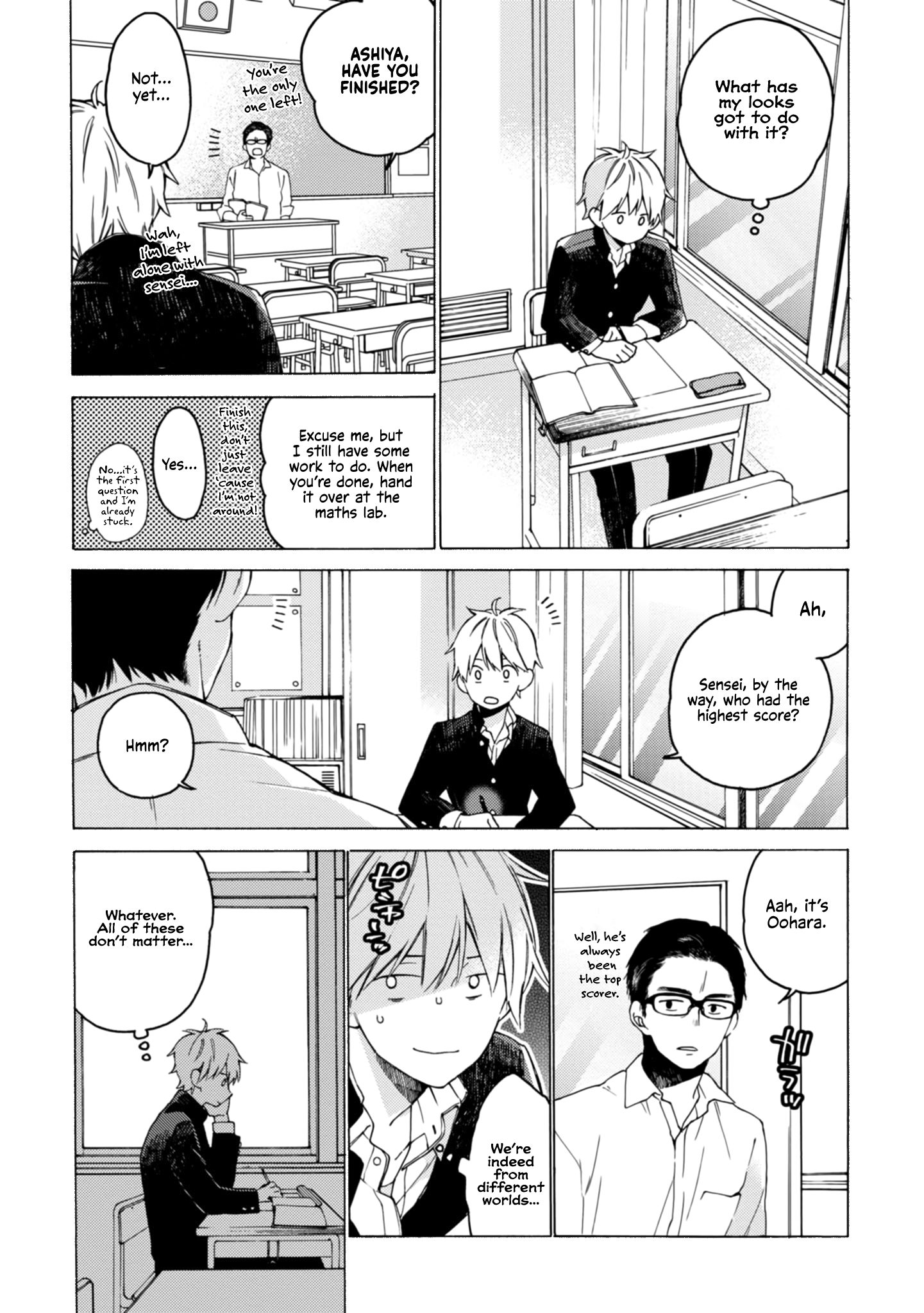 Kimi ni wa Todokanai Chapter 1 page 8 - 