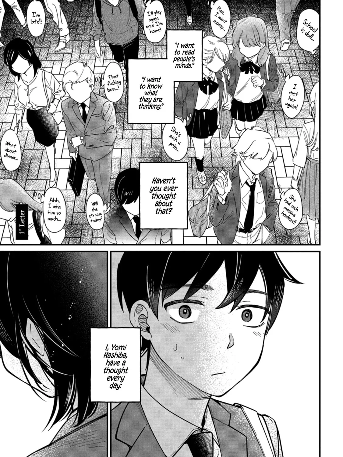Kimi no Kokoro wo Kanjitai Chapter 1 page 3 - 