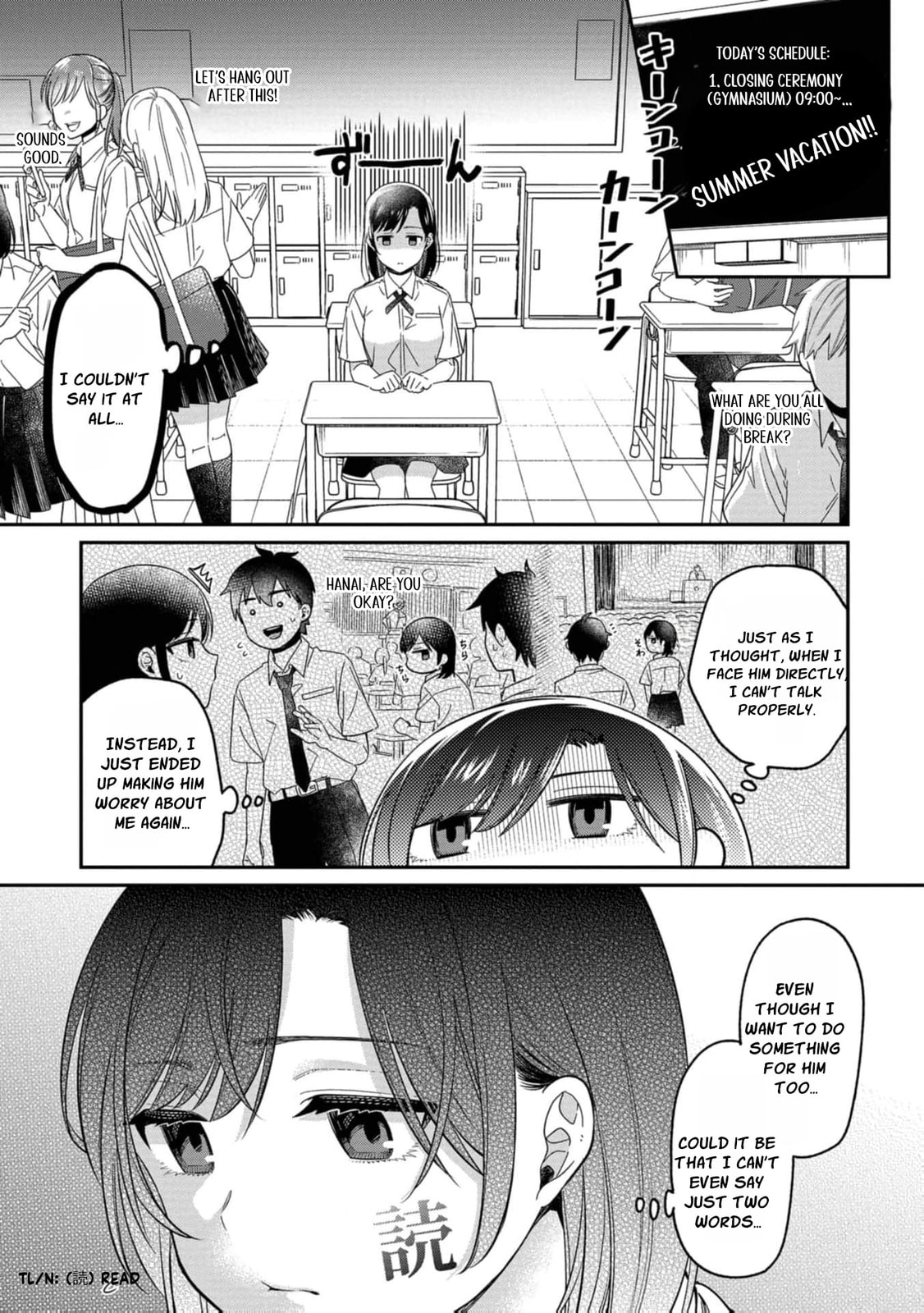 Kimi no Kokoro wo Kanjitai Chapter 14 page 10 - 