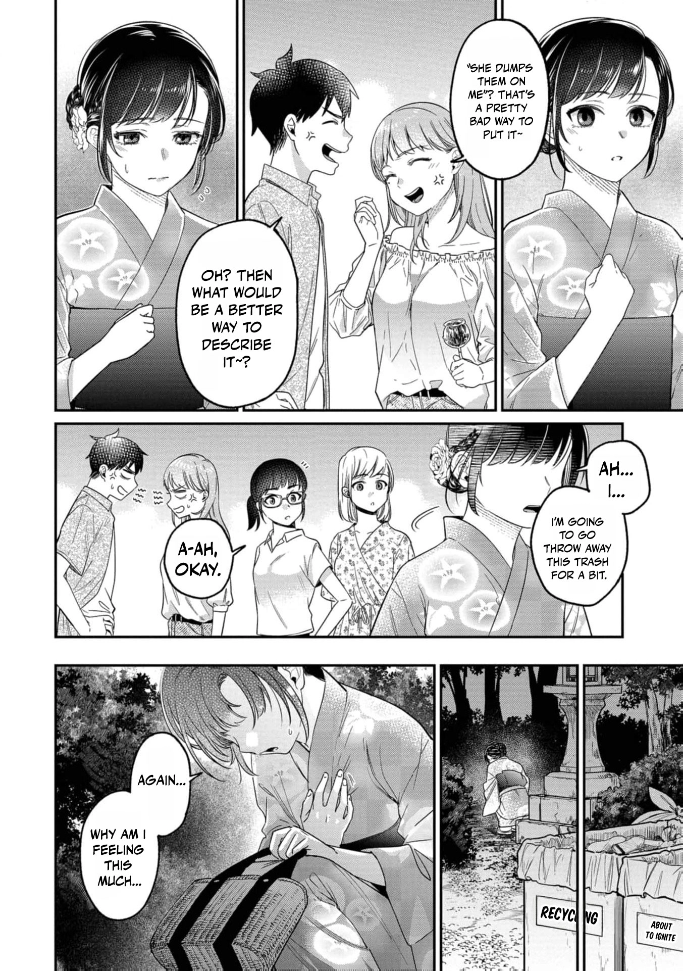Kimi no Kokoro wo Kanjitai Chapter 18 page 15 - 