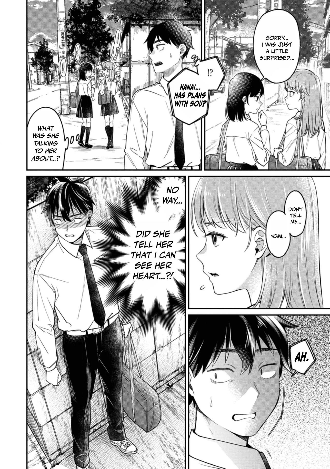 Kimi no Kokoro wo Kanjitai Chapter 20 page 11 - 