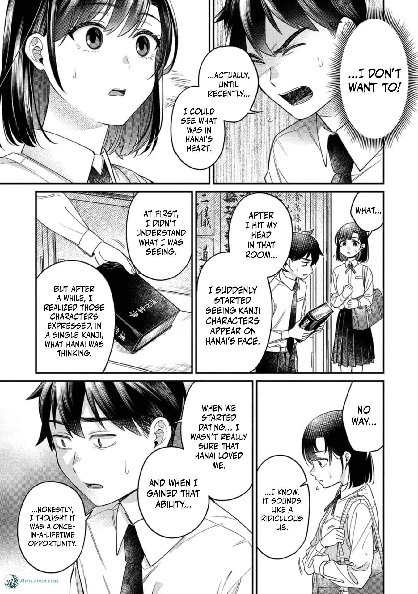 Kimi no Kokoro wo Kanjitai Chapter 24 page 6 - 