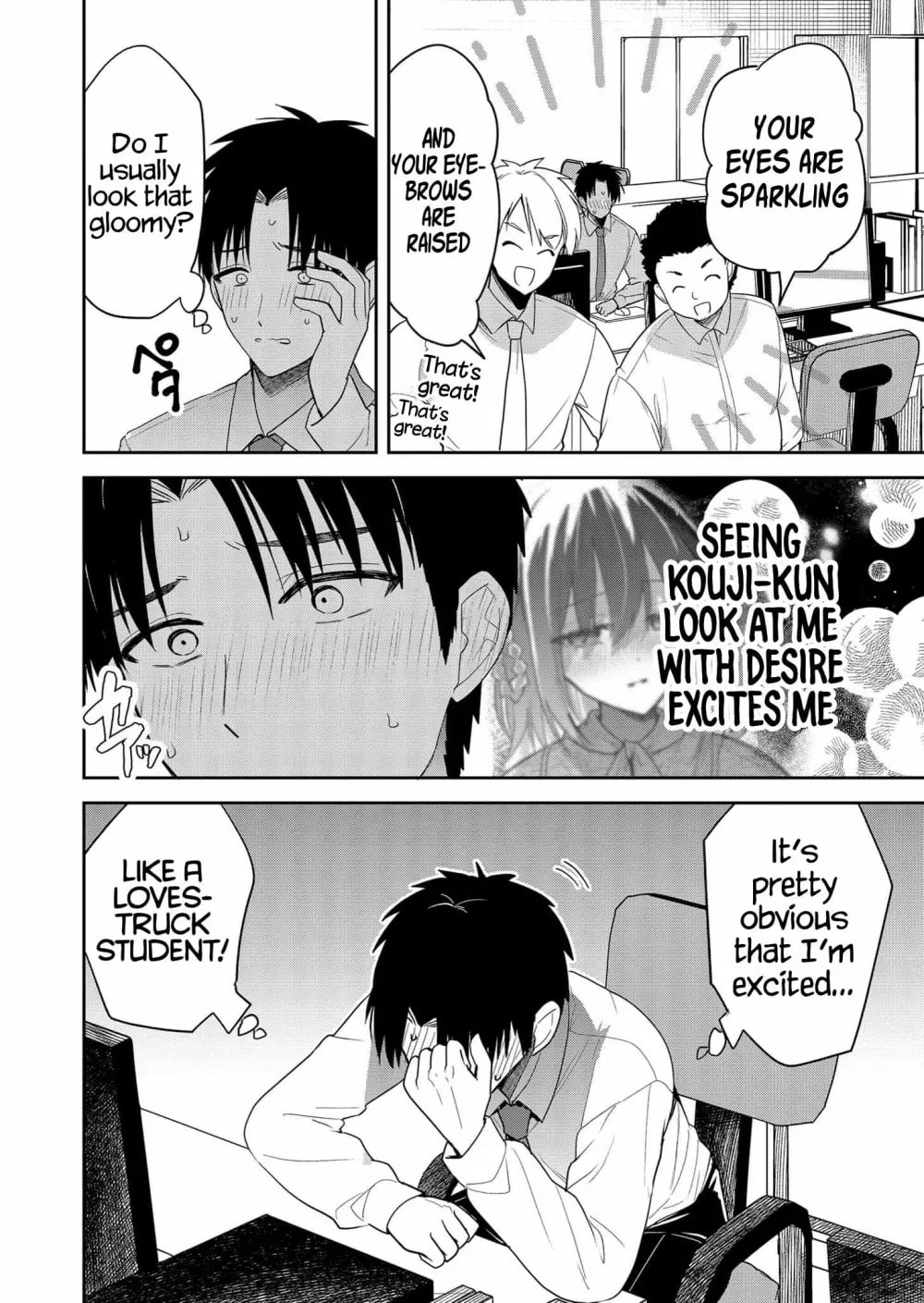Kimi no Mae de Kimi Igai wo Daku Chapter 7 page 9 - 