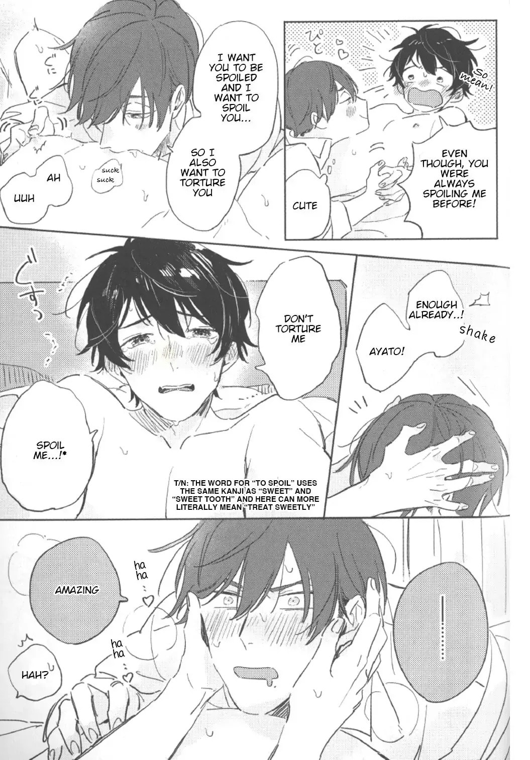 Kimi no Tabegoro Chapter 5.5 page 9 - 