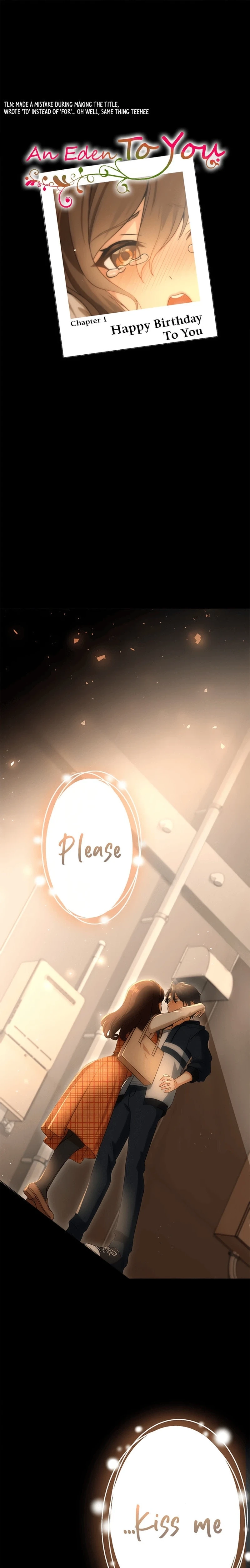 Kimi no Tame no Eden Chapter 1 page 1 - 