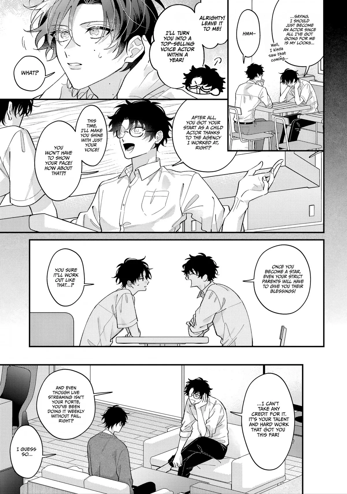 Kimi to Mimi Kara Koi o Suru Chapter 3.1 page 4 - 