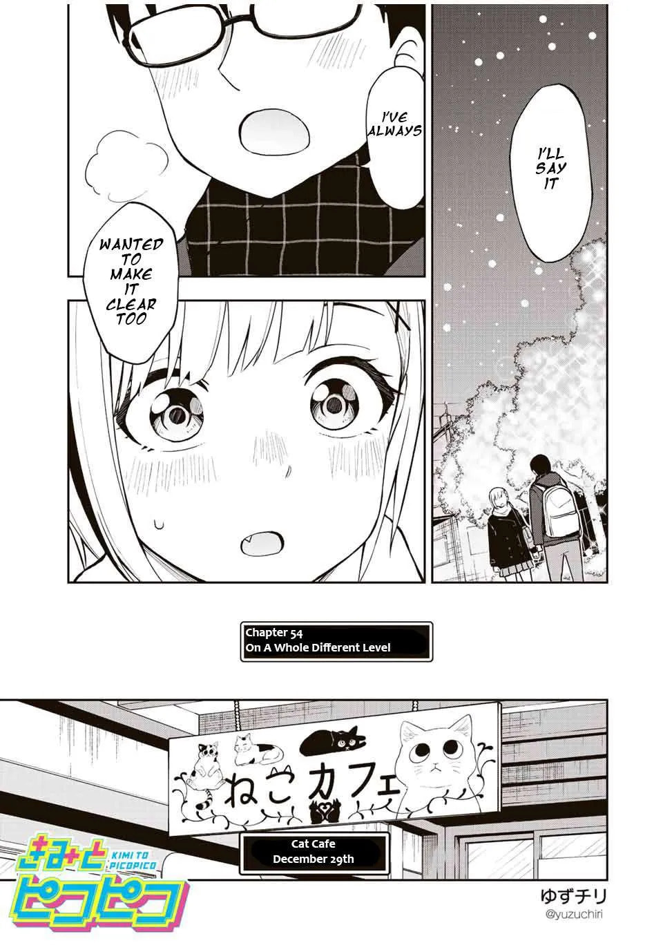 Kimi to Picopico (Pre-Serialization) Chapter 54 page 1 - 