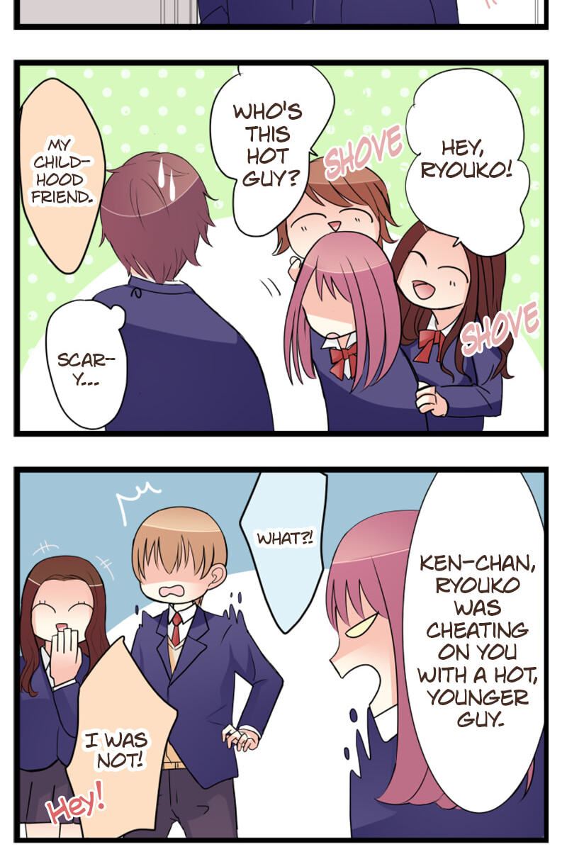 Kimi to Tonari. - Toshi no Sarenai no Jijou Chapter 21.1 page 12 - 