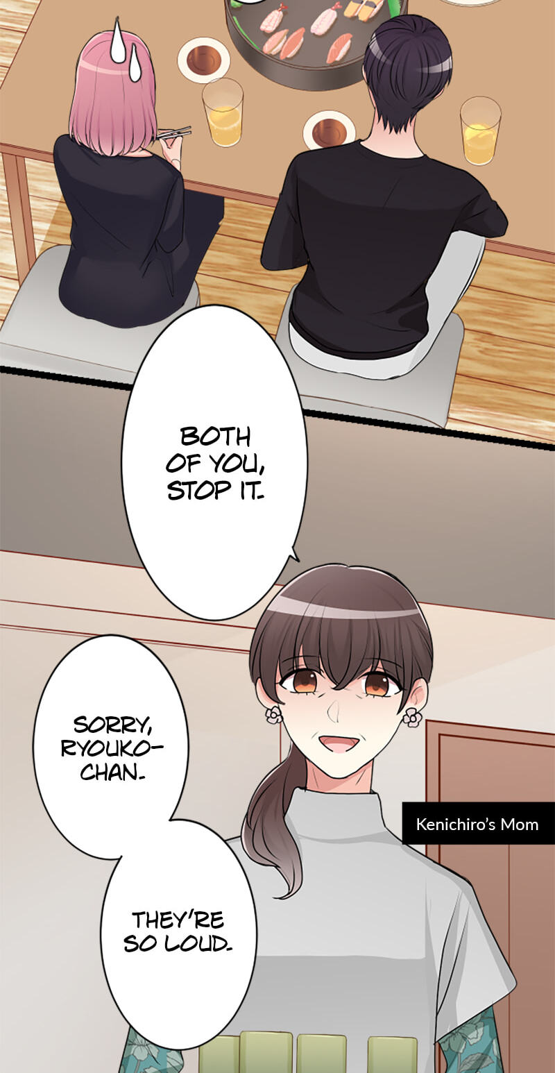 Kimi to Tonari. - Toshi no Sarenai no Jijou Chapter 96.7 page 12 - 
