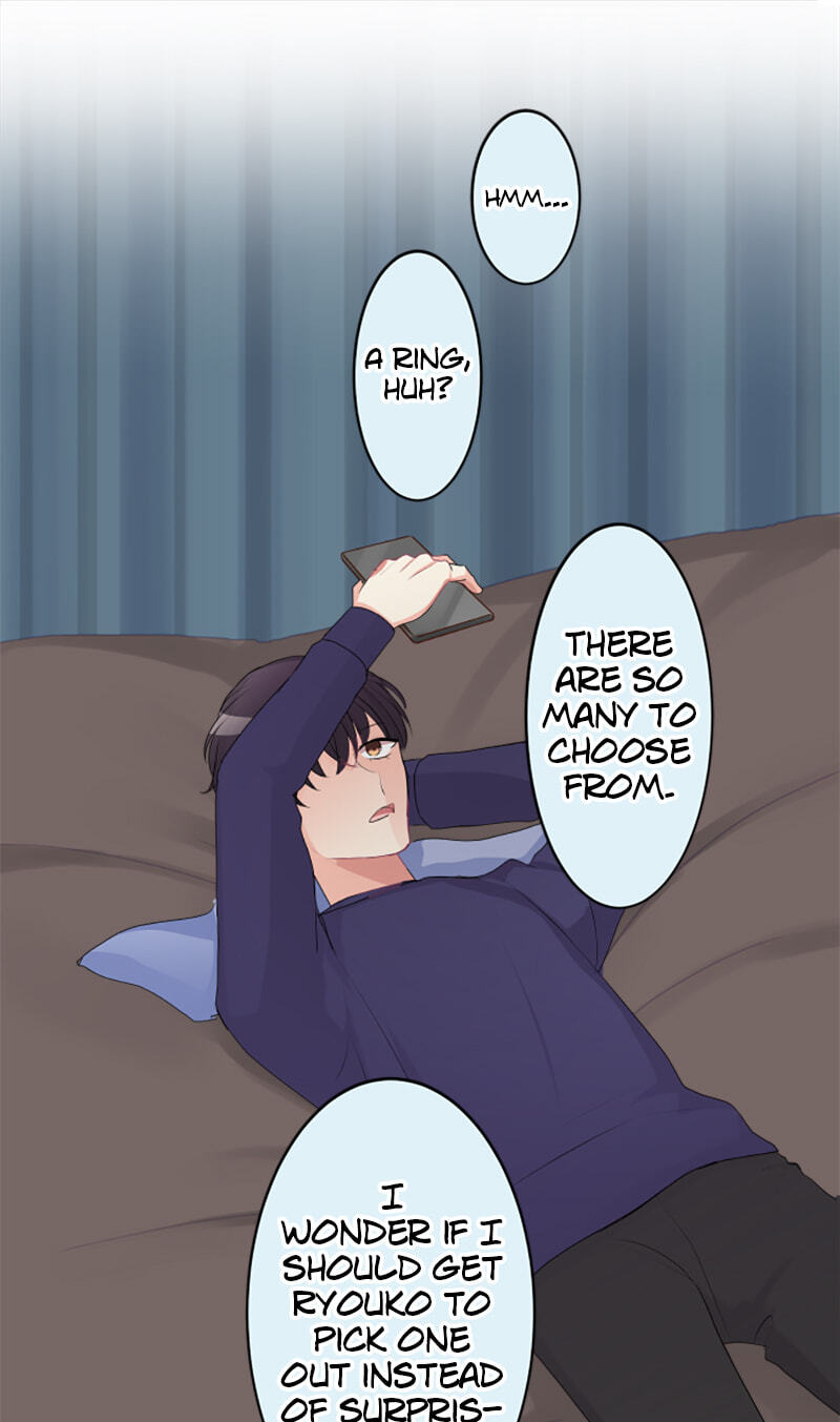 Kimi to Tonari. - Toshi no Sarenai no Jijou Chapter 96.9 page 1 - 