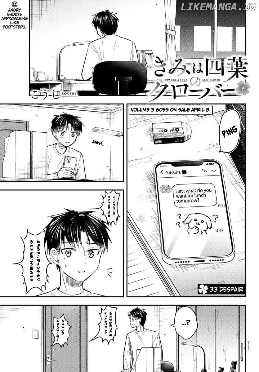 Kimi wa Yotsuba no Clover Chapter 33 page 2 - 