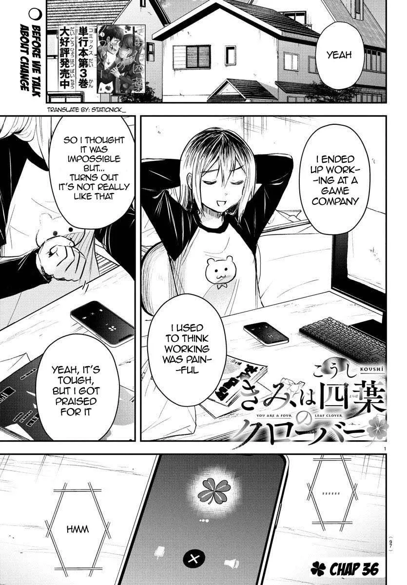 Kimi wa Yotsuba no Clover Chapter 36 page 1 - 