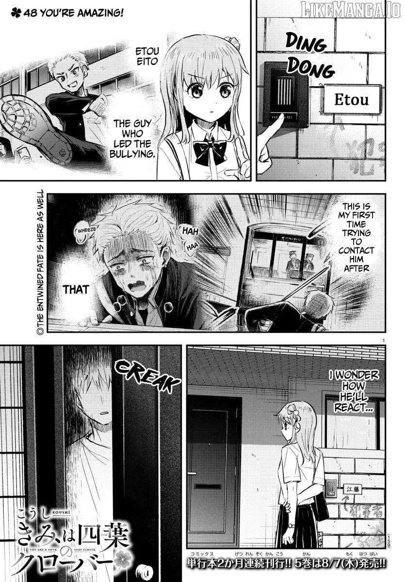 Kimi wa Yotsuba no Clover Chapter 48 page 2 - 