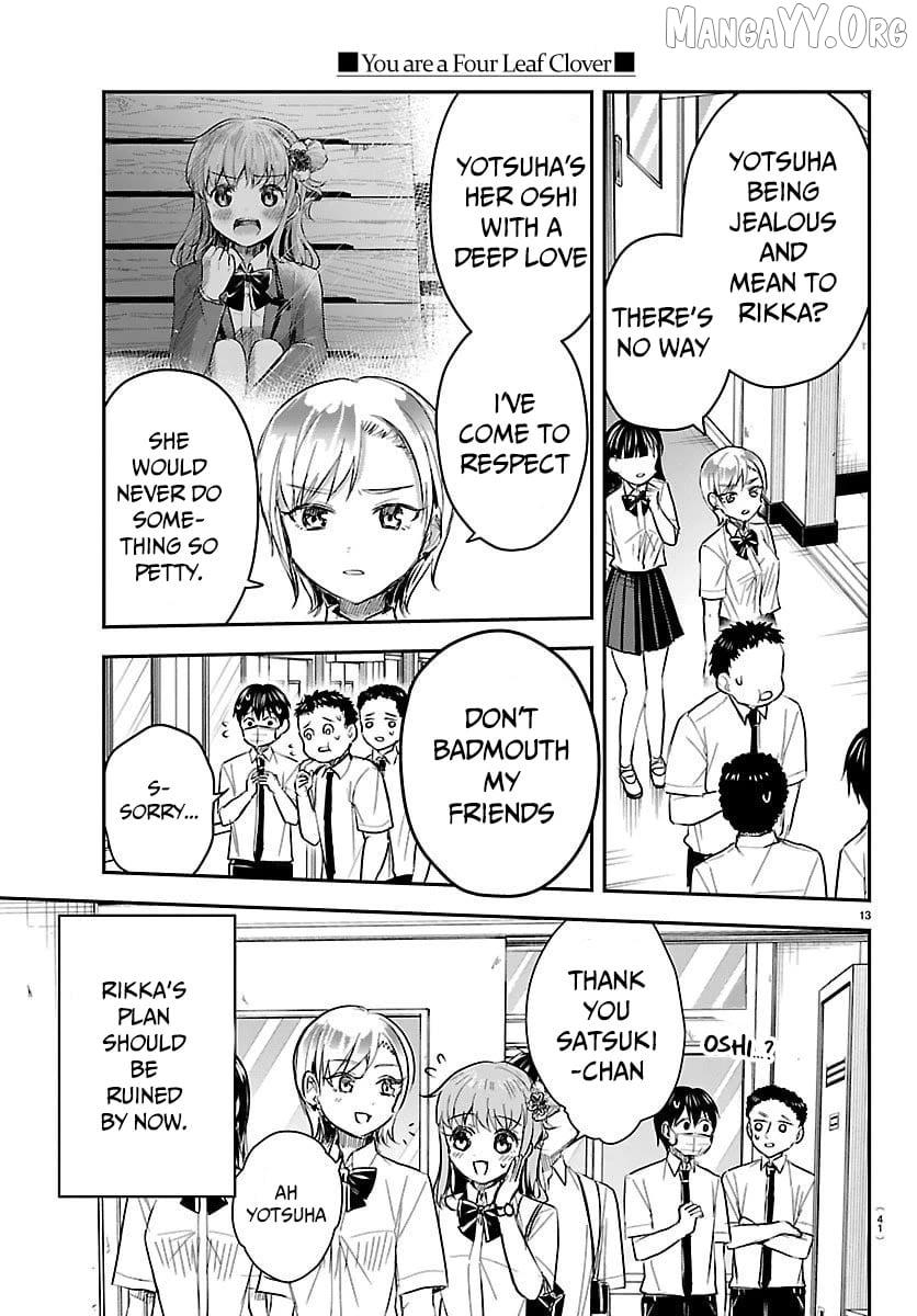 Kimi wa Yotsuba no Clover Chapter 58 page 15 - 