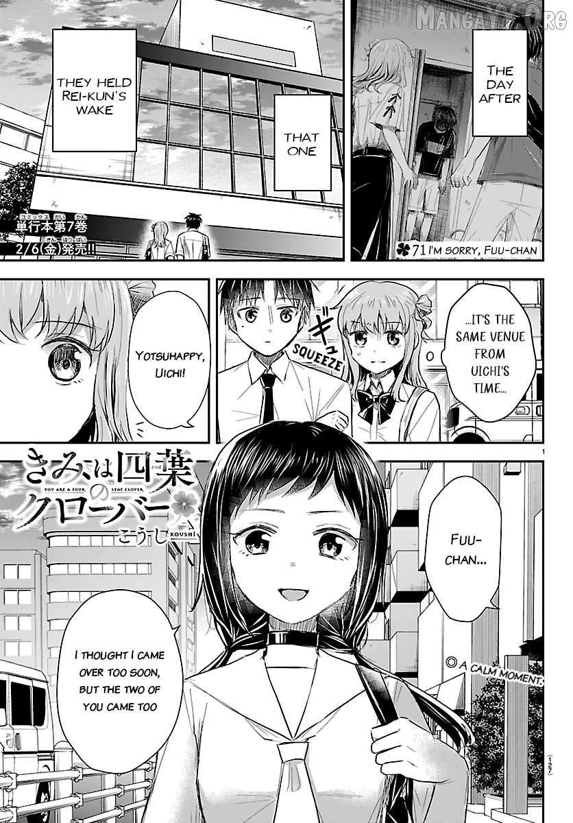 Kimi wa Yotsuba no Clover Chapter 71 page 1 - 