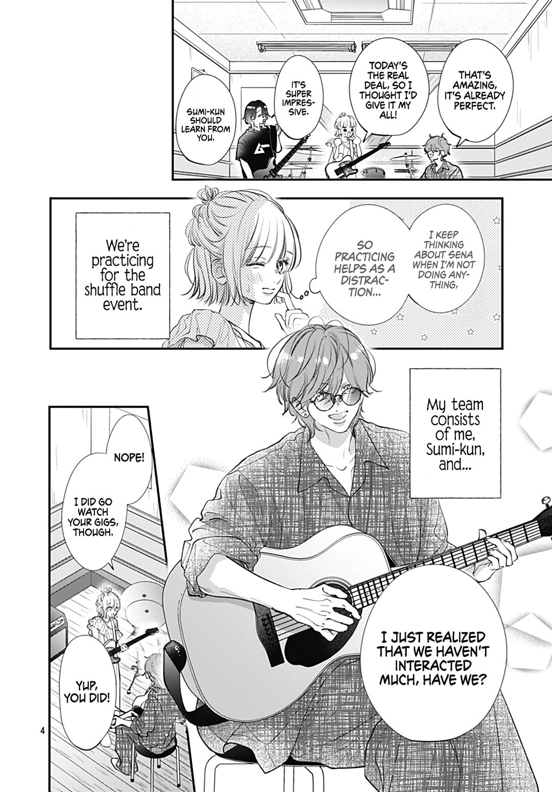Kimi wo Wasureru Koi ga Shitai Chapter 10 page 6 - 