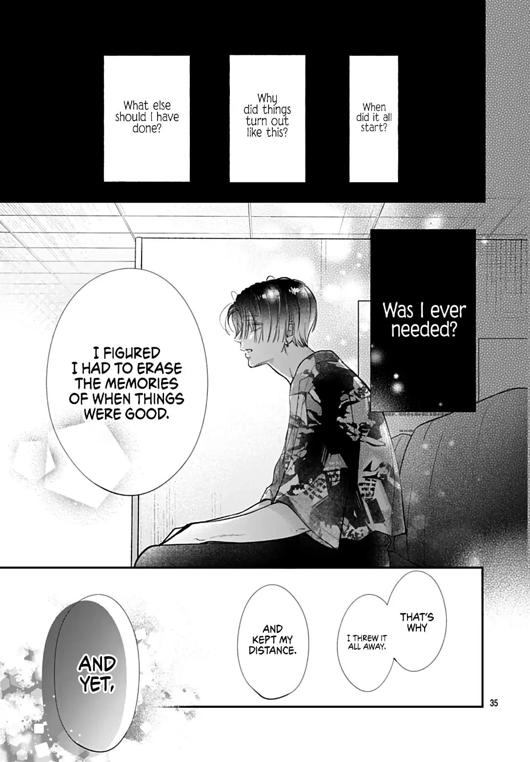 Kimi wo Wasureru Koi ga Shitai Chapter 15 page 37 - 
