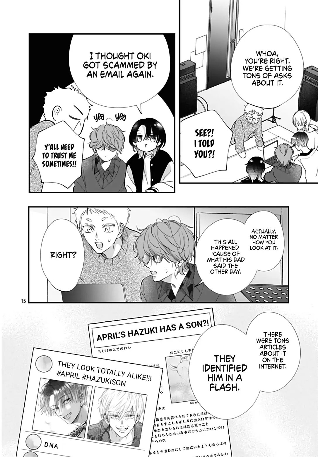 Kimi wo Wasureru Koi ga Shitai Chapter 18 page 17 - 