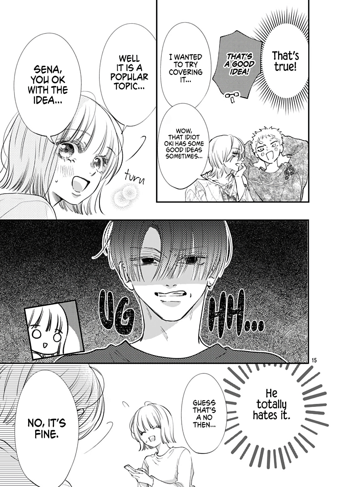 Kimi wo Wasureru Koi ga Shitai Chapter 23 page 17 - 