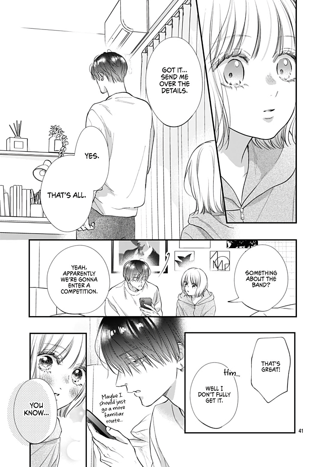 Kimi wo Wasureru Koi ga Shitai Chapter 24 page 43 - 