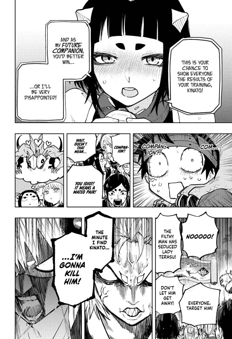 Kinato’s Magic Chapter 3.8 page 16 - 