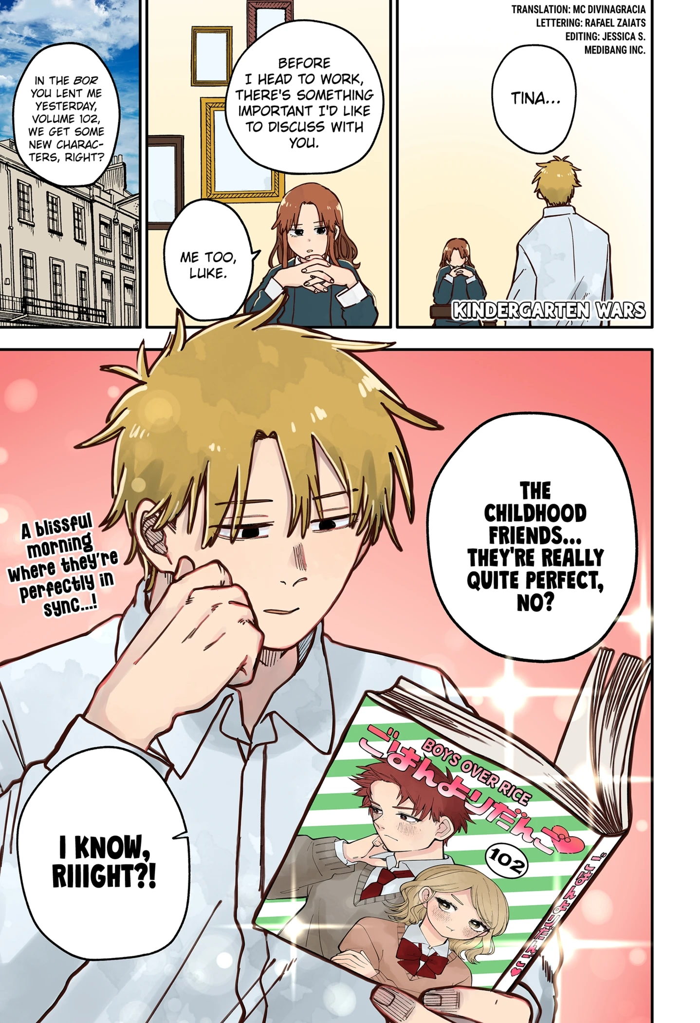 Kindergarten Wars Chapter 97.1 page 1 - 