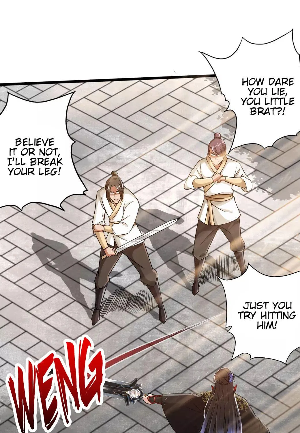 King of Martial Arts (Colored) Chapter 23 page 21 - 