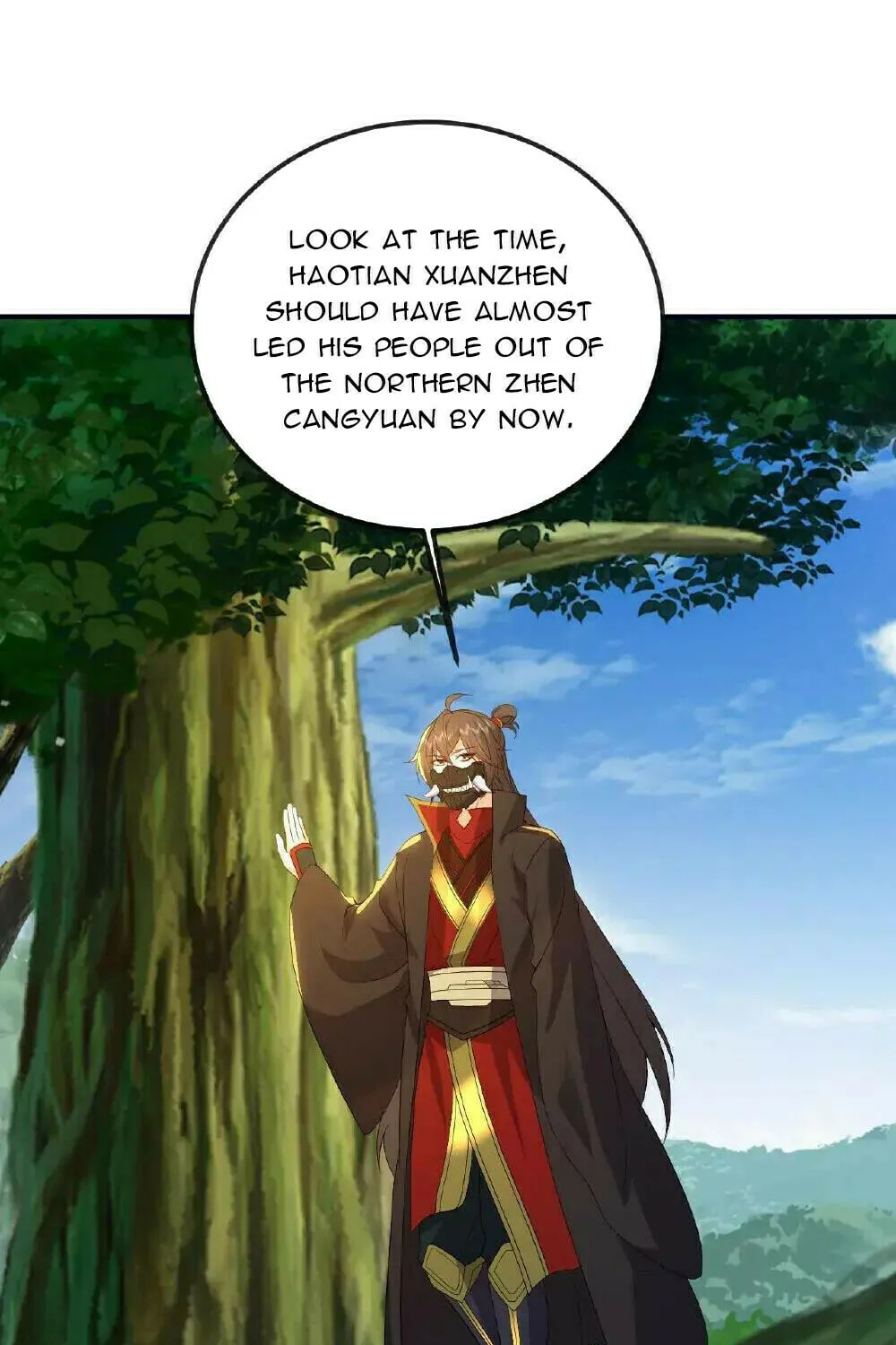 King of Martial Arts (Colored) Chapter 543 page 35 - 
