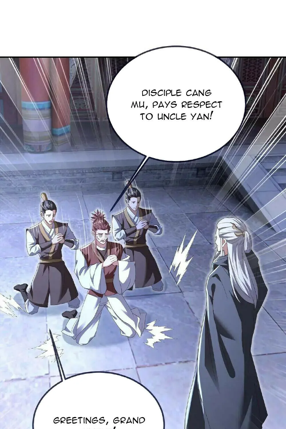 King of Martial Arts (Colored) Chapter 549 page 35 - 