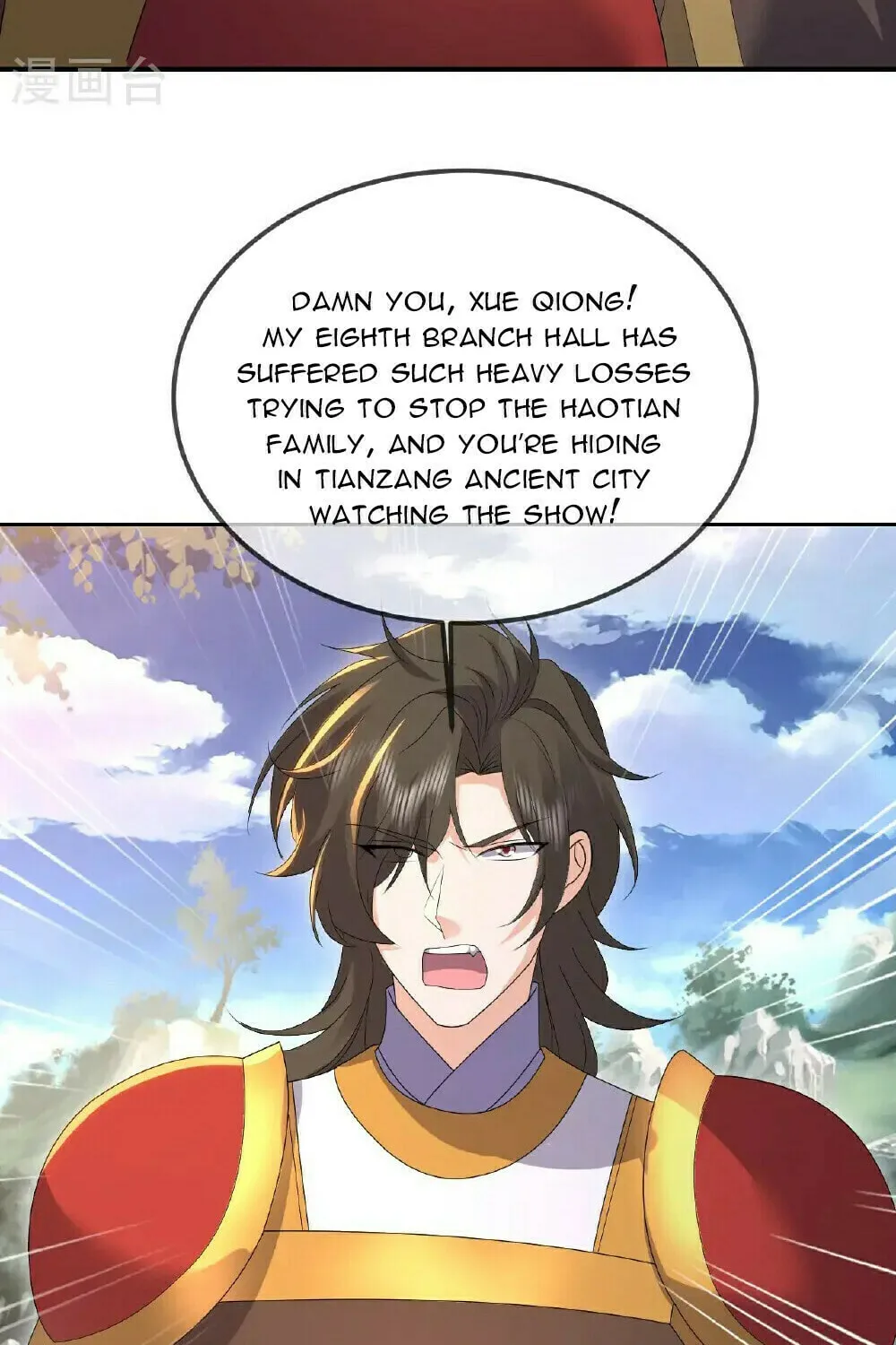 King of Martial Arts (Colored) Chapter 554 page 8 - 