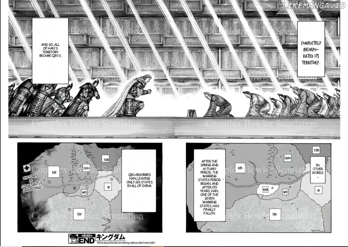 Kingdom  Manga Chapter 840 page 18 - 