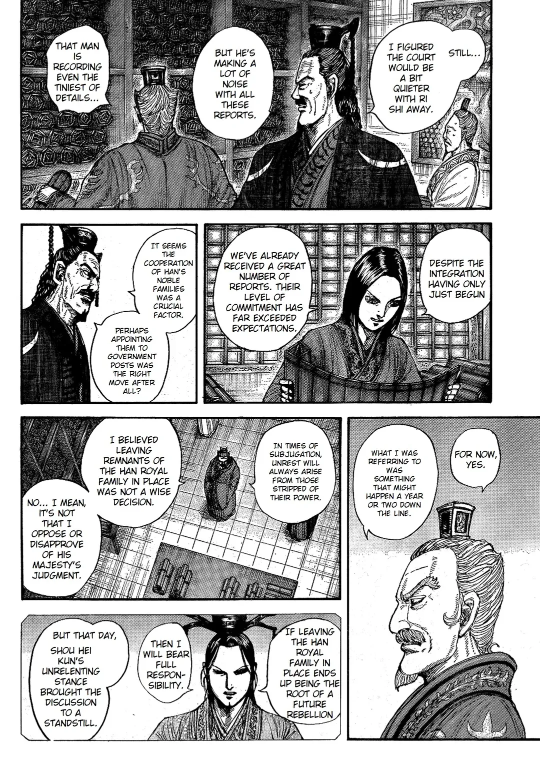 Kingdom  Manga Chapter 845 page 4 - 