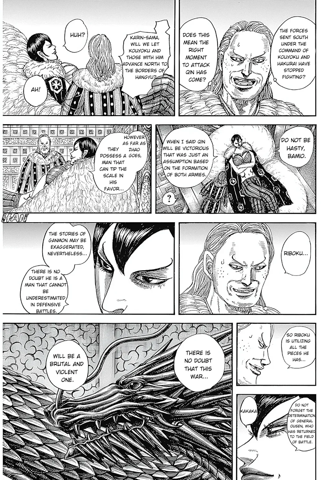 Kingdom  Manga Chapter 854 page 17 - 