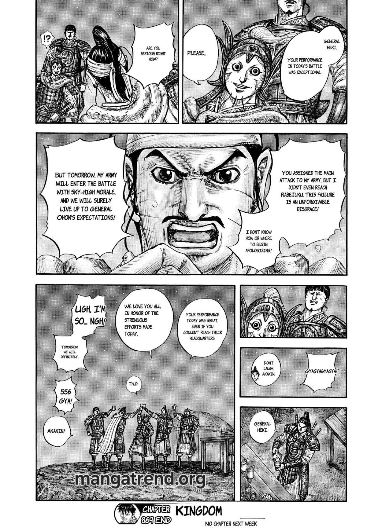 Kingdom  Manga Chapter 869 page 19 - 