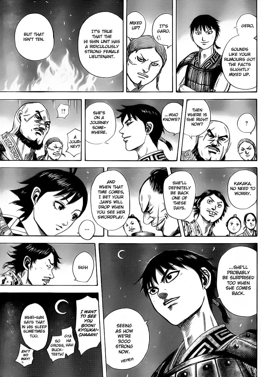 Kingdom Chapter 3000 page 9 - 