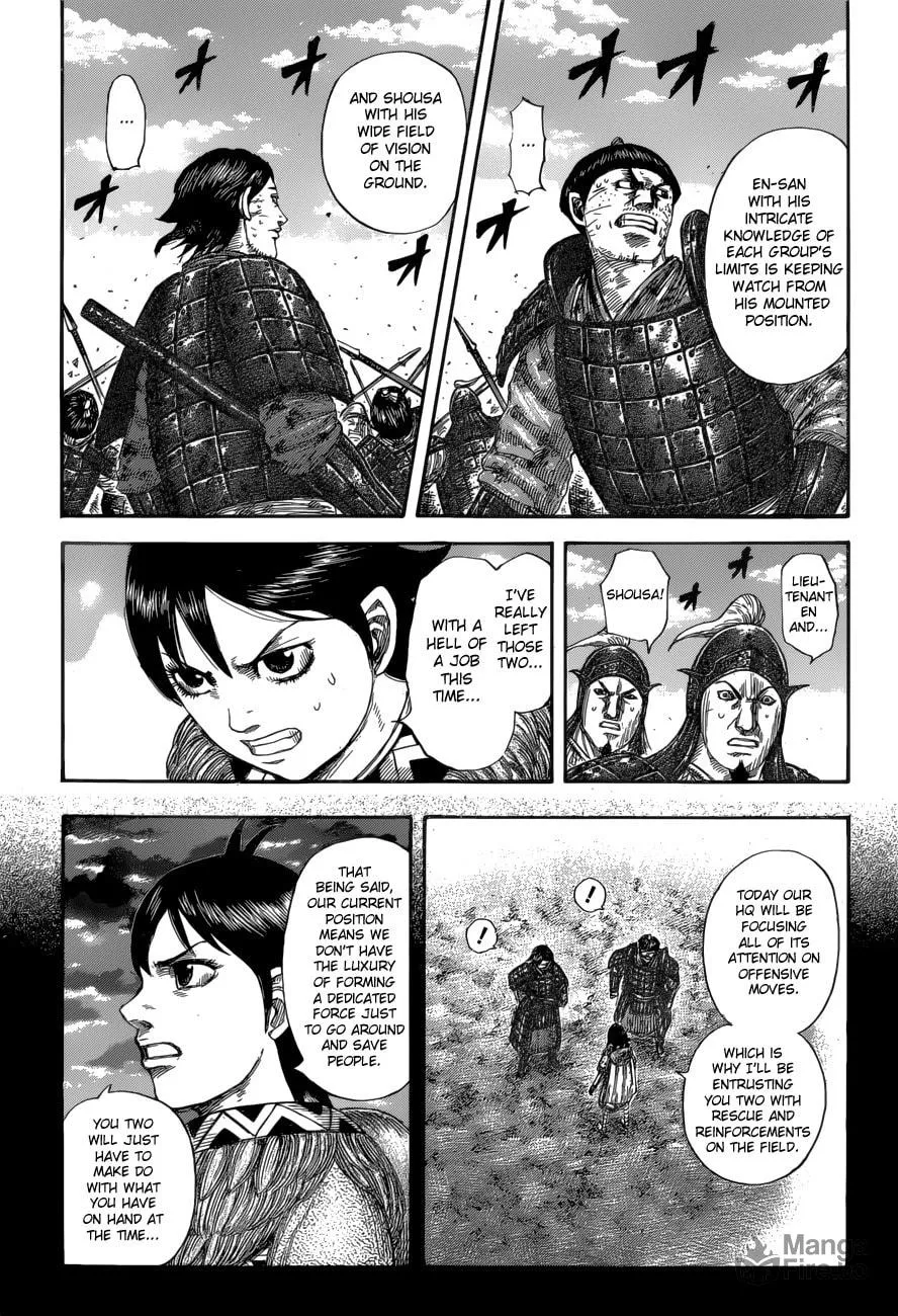 Kingdom Chapter 590 page 12 - 
