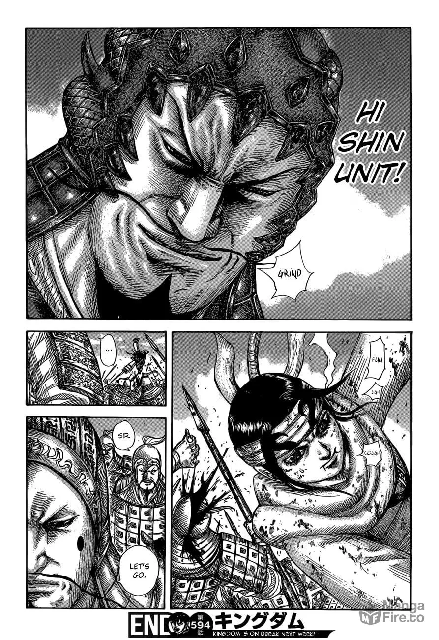 Kingdom Chapter 594 page 20 - 
