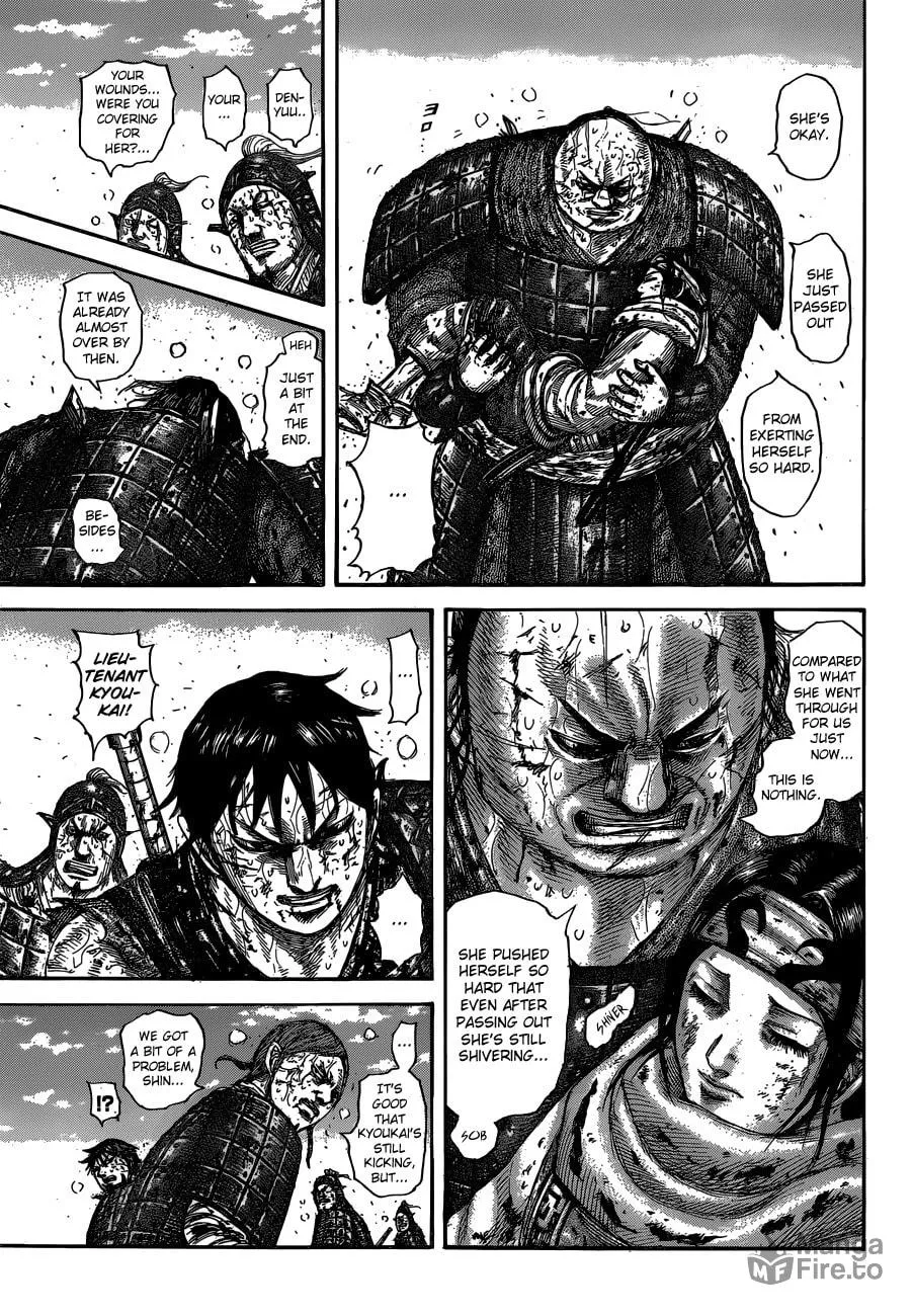 Kingdom Chapter 595 page 12 - 